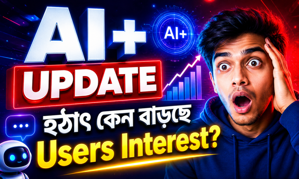 AI+ Update: হঠাৎ কেন বাড়ছে Users Interest?