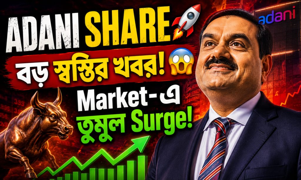Adani Group Share Surge: বড় স্বস্তির খবরে বাজারে তুমুল উত্থান! Adani Group Share Surge: বড় স্বস্তির খবরে বাজারে তুমুল উত্থান!