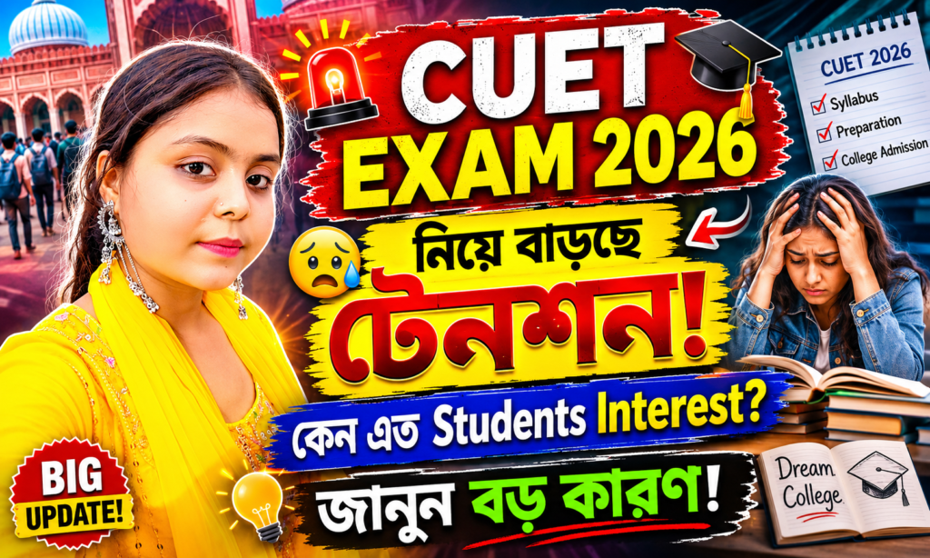 CUET Exam 2026: কেন বাড়ছে Students Interest? জানুন বড় কারণ