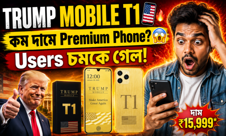 Trump Mobile T1: কম দামে Premium Phone দেখে চমকে Users!