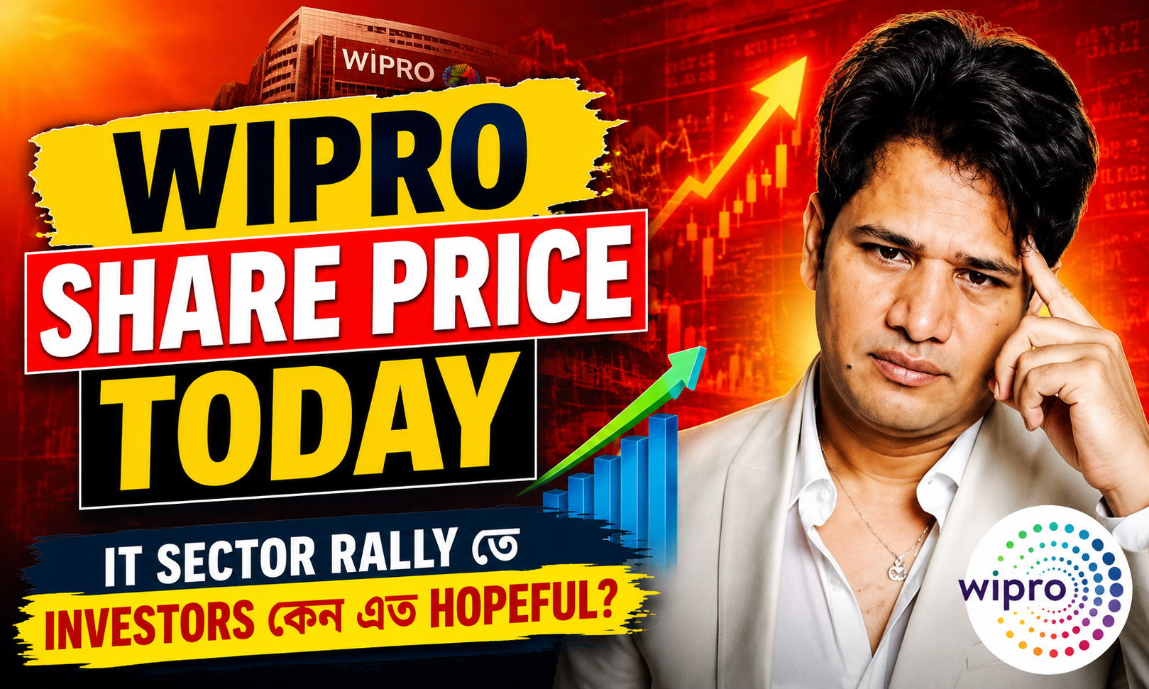 Wipro Share Price Today: IT Sector Rally-তে বাড়ছে Investor Hope