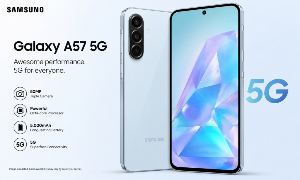 Galaxy A57 5G Update এসেছে! 6 বছর Support + AI Magic কি সত্যিই Mid-Range এ Game Changer? Curiosity মেটান এখনই!