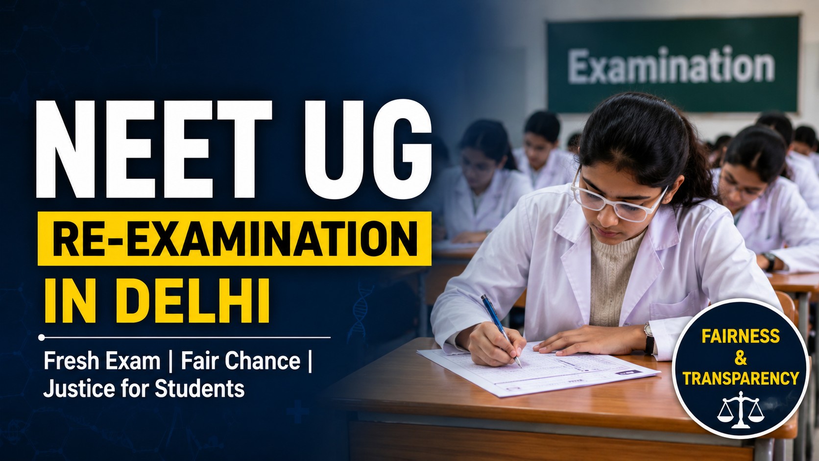 NEET UG Re-Examination in Delhi