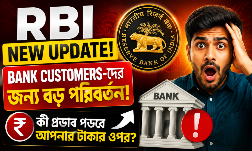 RBI New Update: Bank Customers-এর জন্য বড় পরিবর্তন, কী প্রভাব পড়বে আপনার টাকার ওপর?