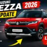 Maruti Suzuki Brezza 2026 আপডেট লঞ্চ নতুন ফিচার