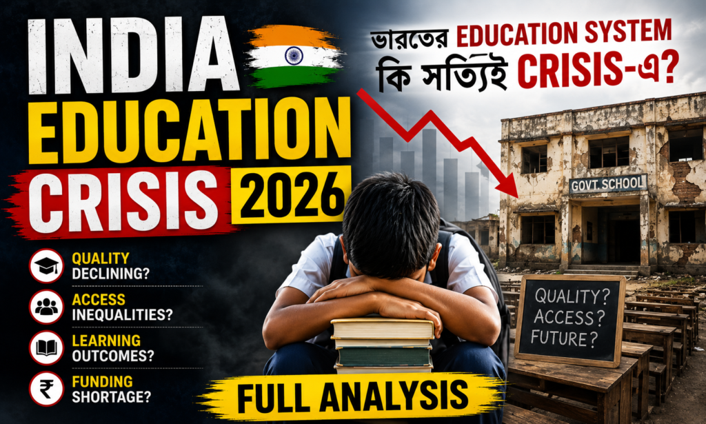 Indian Education Crisis: 2026-এ কেন Education System নিয়ে বড় প্রশ্ন উঠছে?