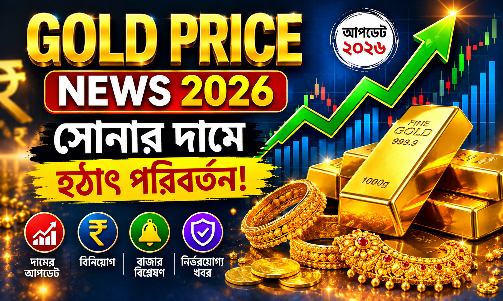 Gold Price Today: সোনার দামে বড় পরিবর্তন, কেন নজর রাখছেন বিনিয়োগকারীরা?