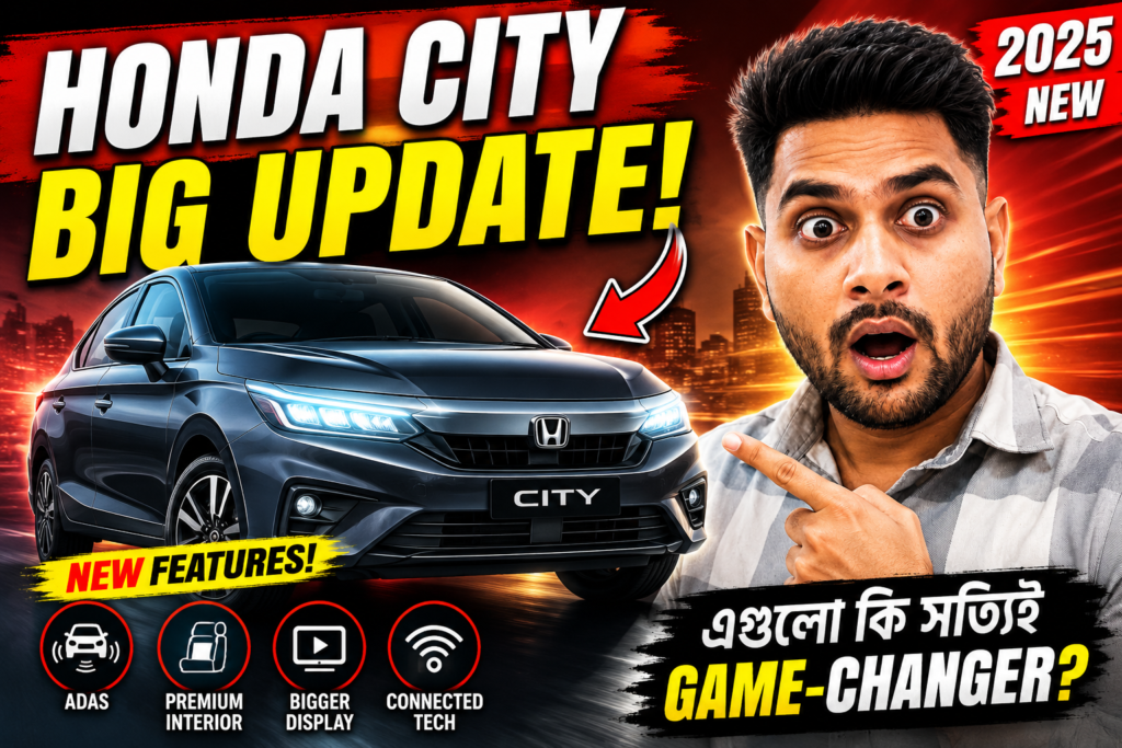 Honda City Big Update: নতুন Features কি সত্যিই Driver দের জন্য Game-Changer হতে চলেছে?