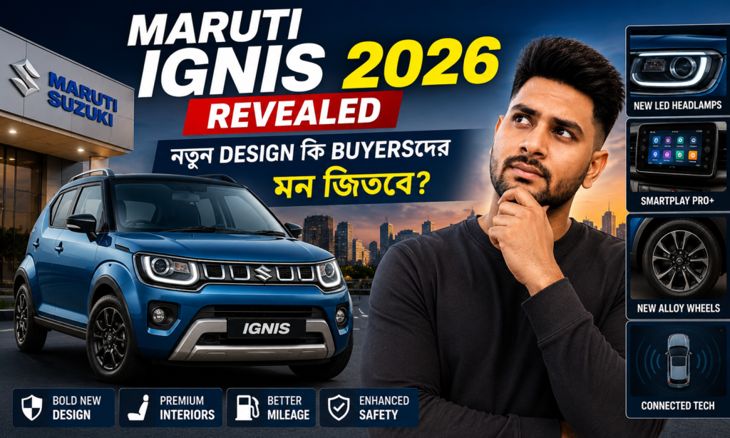 Maruti Suzuki Ignis Update 2026: নতুন Features ও Look দেখে বাড়ছে Usersদের আগ্রহ