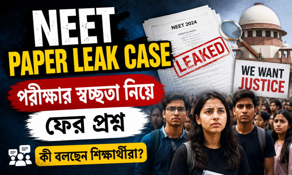 NEET Paper Leak Case-এ সামনে এলো গুরুত্বপূর্ণ তথ্য, নতুন মোড়ে তদন্ত