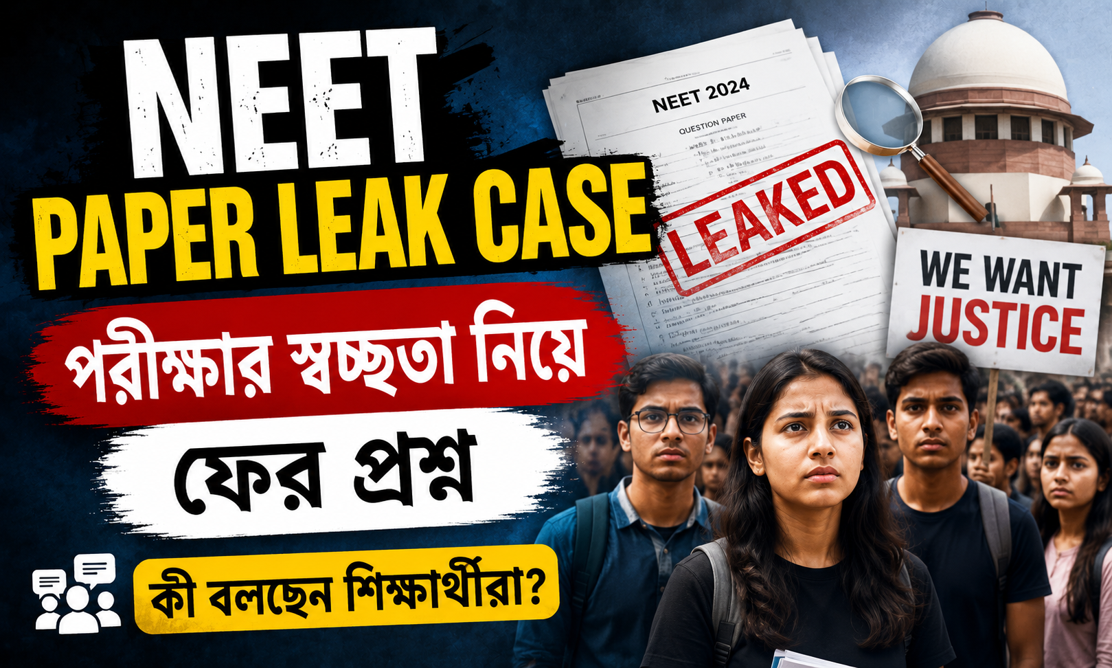 NEET Paper Leak Case-এ সামনে এলো গুরুত্বপূর্ণ তথ্য