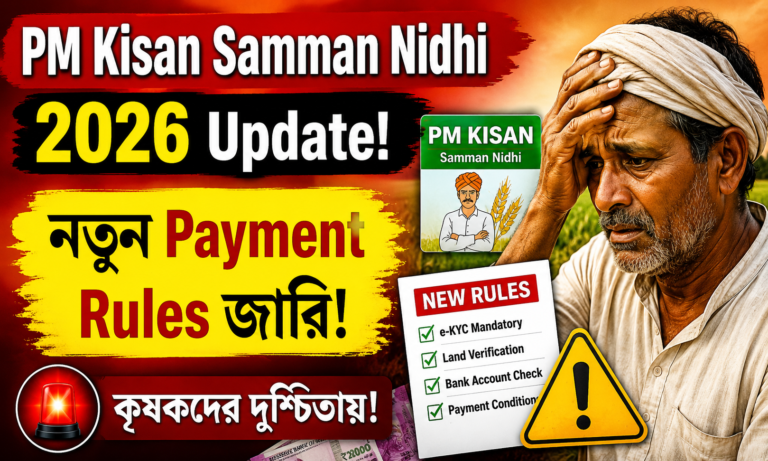 PM Kisan Samman Nidhi 2026 Update: নতুন Payment Rules দেখে Farmers এখন Concerned!