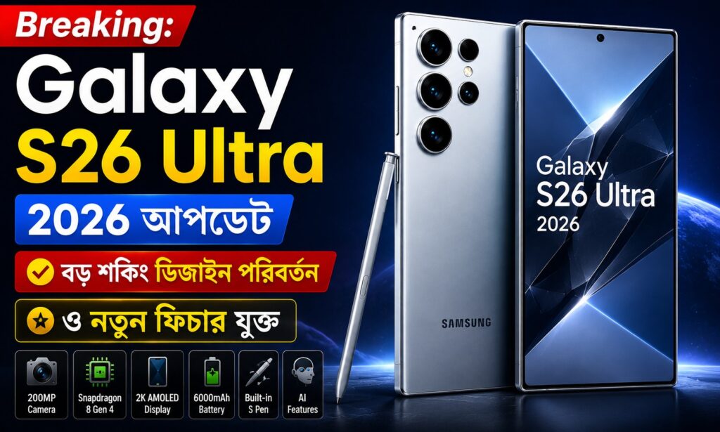 Samsung Galaxy 2026: নতুন আপডেট ফিচার স্মার্টফোন উন্নতি