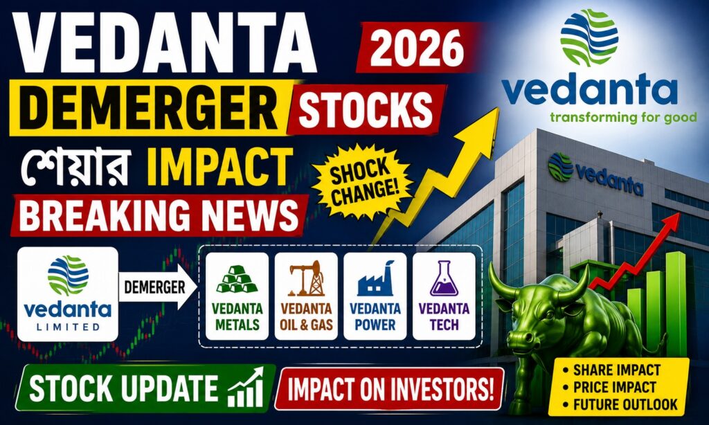 Vedanta Demerger Stocks 2026: শেয়ার Impact