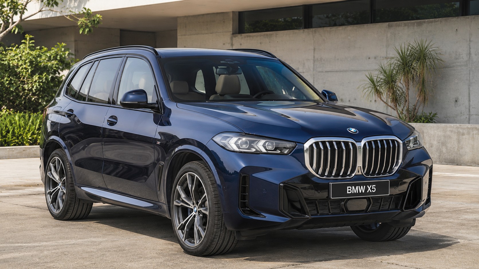 BMW X5 luxury SUV front design 2027 model