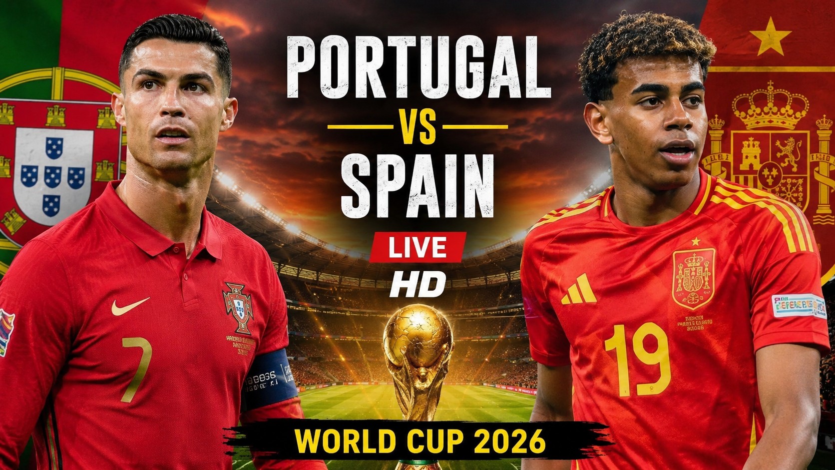 Portugal vs Spain